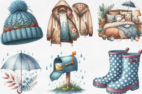 Rainy Day Sublimation Clipart Sublimation SVGista 