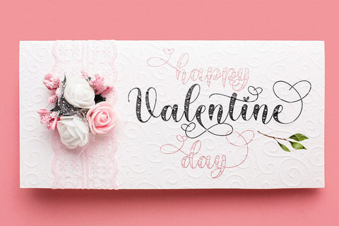 Rainy Love | Lovely Calligraphy Font studioalmeera 