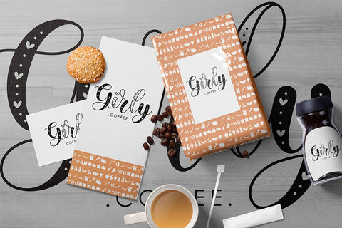 Rainy Love | Lovely Calligraphy Font studioalmeera 