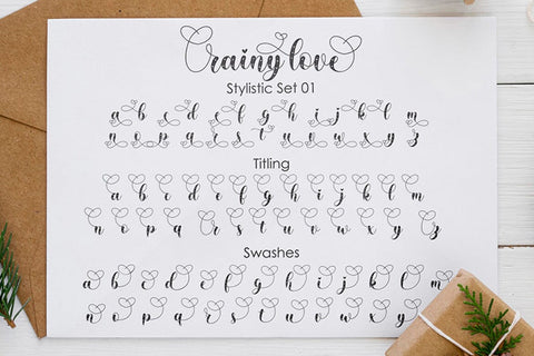 Rainy Love | Lovely Calligraphy Font studioalmeera 