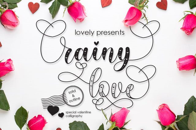 Rainy Love | Lovely Calligraphy Font studioalmeera 