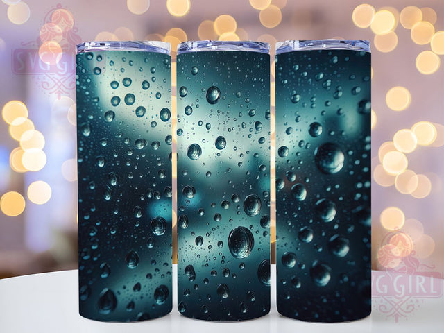 Rainy Window Aesthetic Tumbler Wrap, Aesthetic Rain Design, Moody Weather Art, Raindrops Pattern Wrap, Cozy Window Scene, Rainy Day Aesthetic, Atmospheric Sublimation Sublimation SvggirlplusArt 