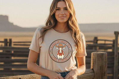 Raised on Sweet Tea Tea & Cattle Png, Western Cowgirl Badge Sublimation Design, Southern Country Girl Shirt Graphic, Ranch Life Cow Png SVG TiffsCraftyCreations 