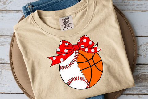 Raising a Baller SVG: Baseball Basketball Red Bandana Design SVG DesignDestine 