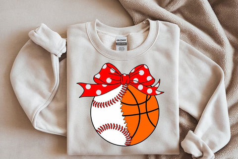 Raising a Baller SVG: Baseball Basketball Red Bandana Design SVG DesignDestine 