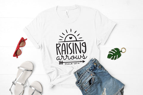 Raising Arrows, Faith SVG Cut File SVG CraftLabSVG 