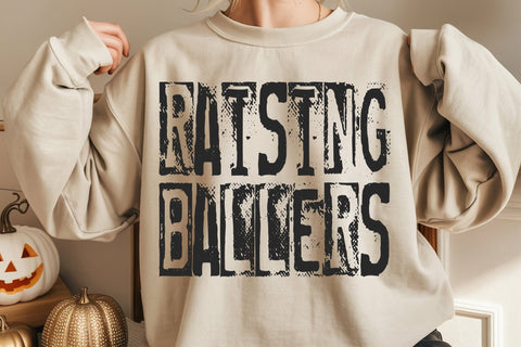 Raising Ballers Typography Design SVG DesignDestine 