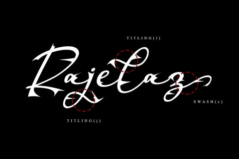 Rajelaz Font Afandi Studio 