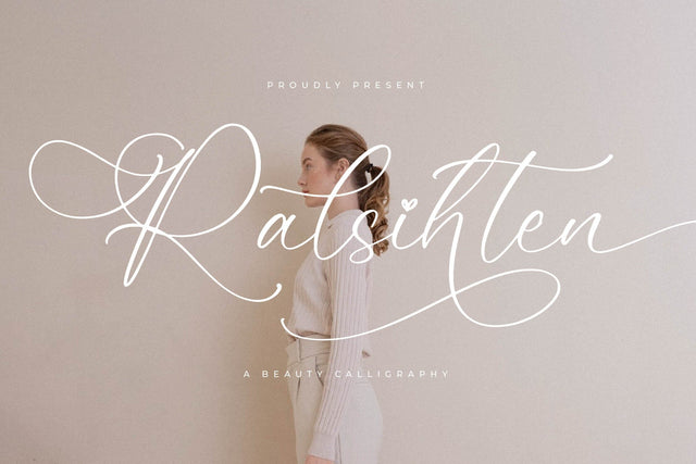Ralsihten - Beauty Calligraphy Font Storytype Studio 