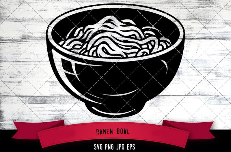 Ramen Bowl SVG, Japanese SVG SVG Loveleen Kaur 