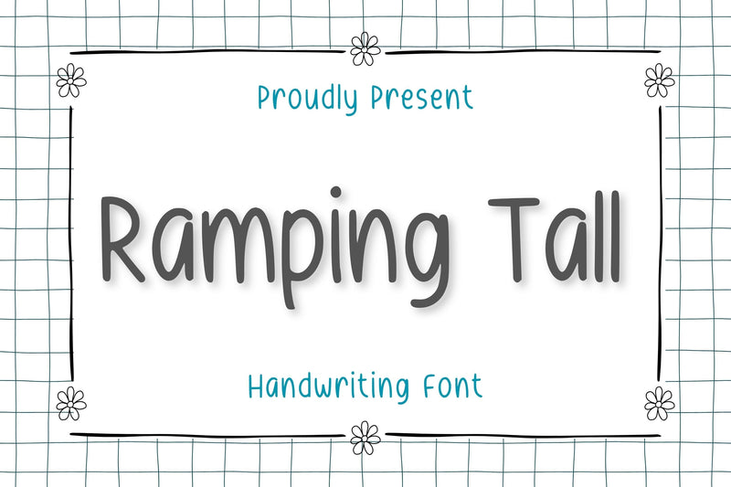 Ramping Tall Font Aisyah 