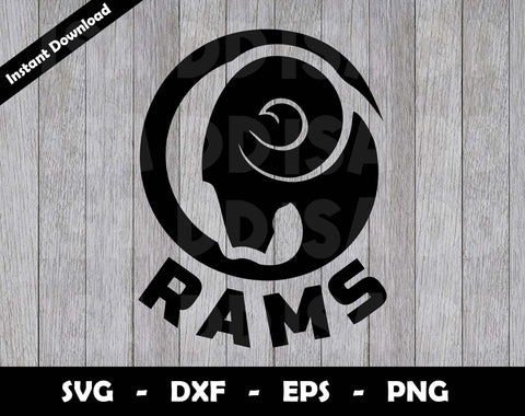 Rams SVG Cut File, Rams logo SVG Design, Rams Football Mascot, T-Shirt Sublimation Design Png SVG Arthur Arellano 