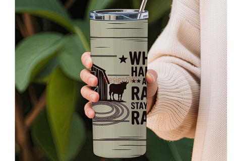 Ranch Life 20oz Tumbler Wrap Sublimation DesignSVG 