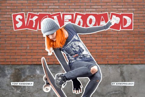 Randomly Font ahweproject 