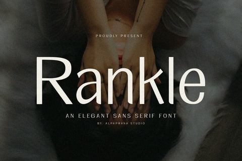 Rankle - Sans Serif Font Alpaprana Studio 