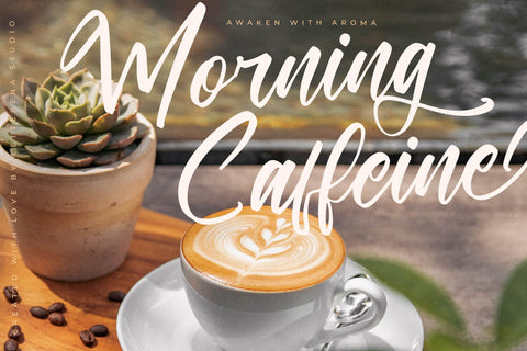 Ranterlone Nightfall - Modern Calligraphy Font Font Letterena Studios 