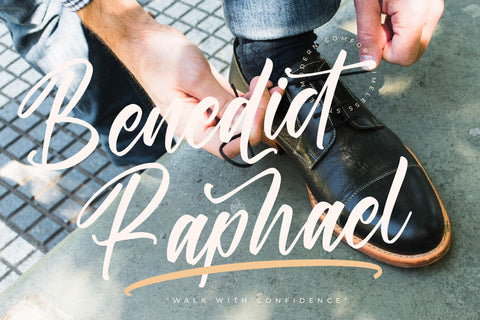 Ranterlone Nightfall - Modern Calligraphy Font Font Letterena Studios 