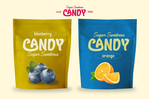 Raphela - Display Font Font twinletter 