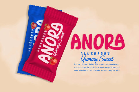 Raphela - Display Font Font twinletter 