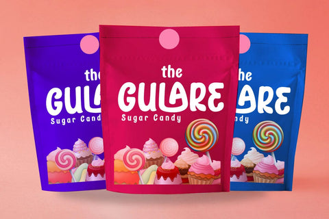 Raphela - Display Font Font twinletter 