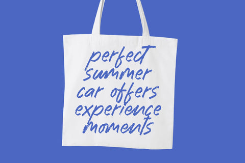 Rashing Skystand - Handwritten Brush Font Font Letterena Studios 