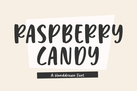 Raspberry Candy Font Font Balpirick 