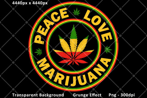 Rasta Colors Cannabis Weed Png Graphics Sublimation Karma Genie Graphics 
