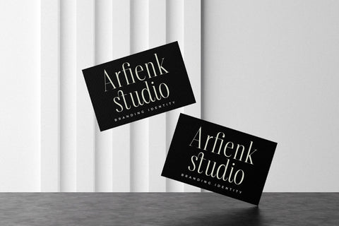 Rastofi - Modern Ligature Serif Font Letterena Studios 