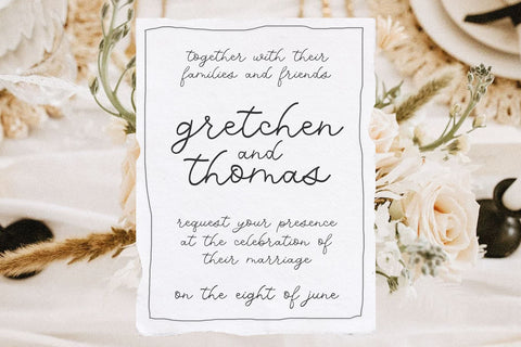 Rather - Modern Calligraphy Font Font KA Designs 