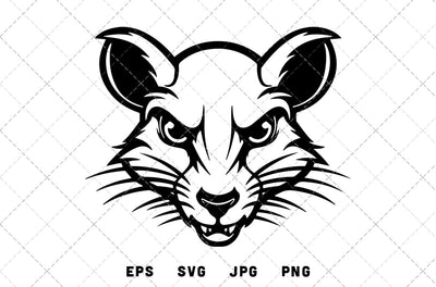 Rats Mascot Graphics - JPG, SVG, PNG, EPS - Digital Download with Commercial License for Cricut, Silhouette, Scan N Cut Crafting SVG Loveleen Kaur 
