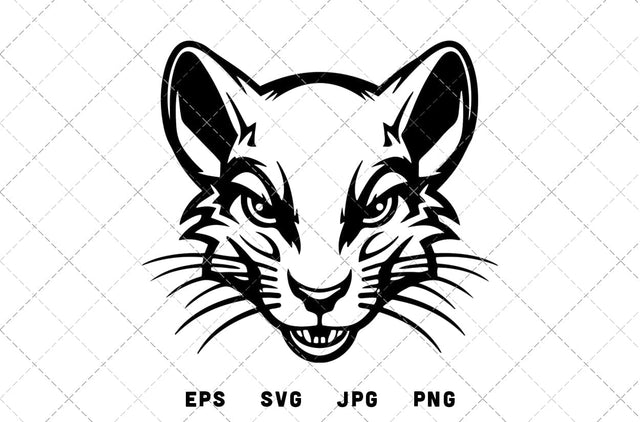 Rats Mascot Graphics - JPG, SVG, PNG, EPS - Digital Download with Commercial License for Cricut, Silhouette, Scan N Cut Crafting SVG Loveleen Kaur 