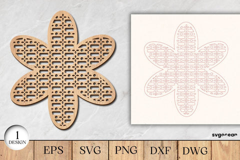 Rattan Coasters Laser Cut File SVG SvgOcean 