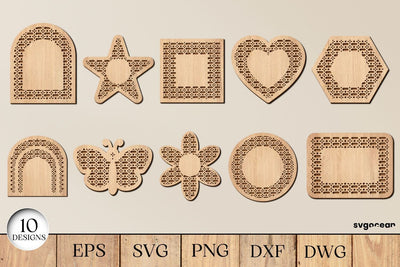 Rattan Sign Laser Cut File SVG SvgOcean 