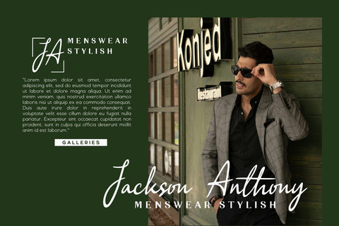 Rattesh / Elegant Typeface Font Javapep 