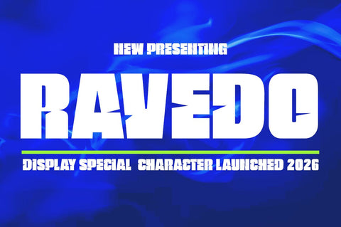 Ravedo Font gatype 