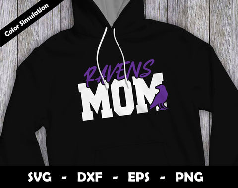 Ravens Mom SVG Cut File, Ravens logo SVG Design, Ravens Mom Football, T-Shirt Sublimation Design Png SVG Arthur Arellano 