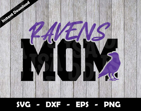 Ravens Mom SVG Cut File, Ravens logo SVG Design, Ravens Mom Football, T-Shirt Sublimation Design Png SVG Arthur Arellano 