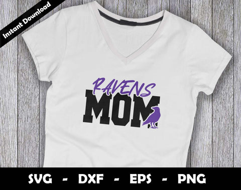 Ravens Mom SVG Cut File, Ravens logo SVG Design, Ravens Mom Football, T-Shirt Sublimation Design Png SVG Arthur Arellano 