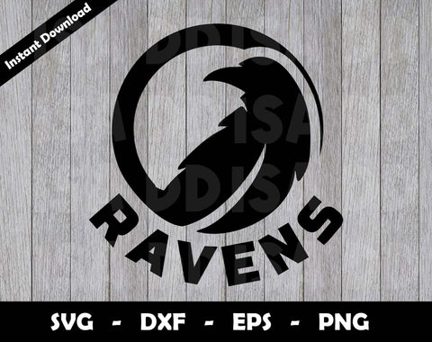 Ravens SVG Cut File, Ravens logo SVG Design, Ravens Football Mascot, T-Shirt Sublimation Design Png SVG Arthur Arellano 