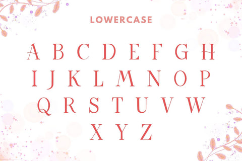 Ravina Monogram Font | Elegant Floral Alphabet with SVG Bonus Font AnningArts Design 