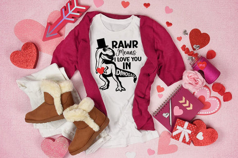 Rawr Means I Love You In Dinosaur SVG Design SVG Designangry 