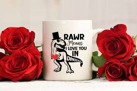 Rawr Means I Love You In Dinosaur SVG Design SVG Designangry 