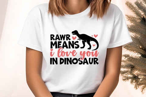 Rawr means i love you in dinosaur SVG Design SVG Designangry 