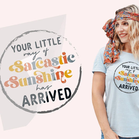 Ray of Sunshine Iron On Transfer Physical So Fontsy T-Shirt Iron-On Transfer Shop