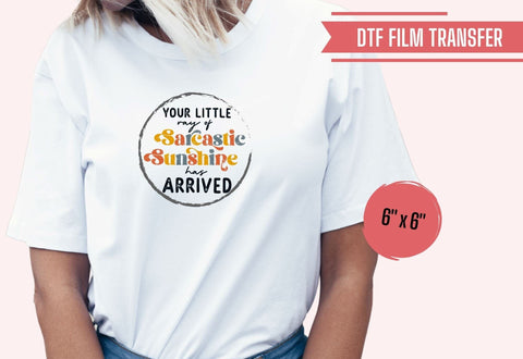 Ray of Sunshine Iron On Transfer Physical So Fontsy T-Shirt Iron-On Transfer Shop