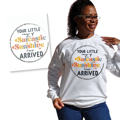 Ray of Sunshine Iron On Transfer Physical So Fontsy T-Shirt Iron-On Transfer Shop