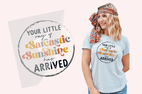 Ray of Sunshine Iron On Transfer Physical So Fontsy T-Shirt Iron-On Transfer Shop