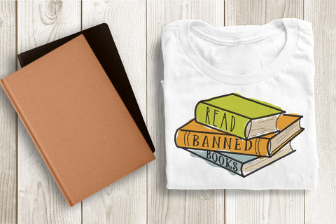 Read Banned Books Embroidery Embroidery/Applique DESIGNS Risa Rocks It 