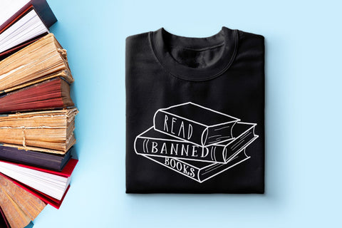 Read Banned Books SVG SVG Risa Rocks It 