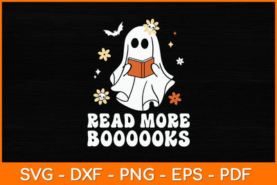 Read More Books Halloween Svg File SVG artprintfile 